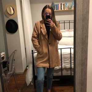 Old Navy Tan Peacoat